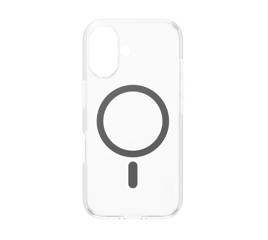 CARE Flagship Case - Back cover - Apple - iPhone 16 - Recycled plastic - Black - MagSafe