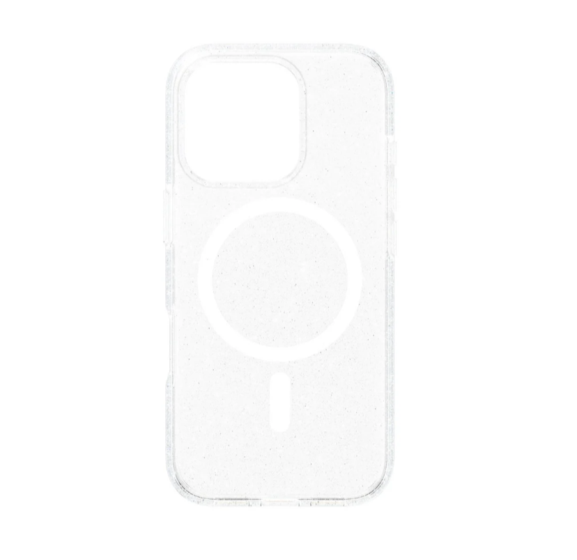 CARE Flagship Case - Back cover - Apple - iPhone 16 Pro - Recycled plastic - White - Urban Combat Star Lit with MagSafe