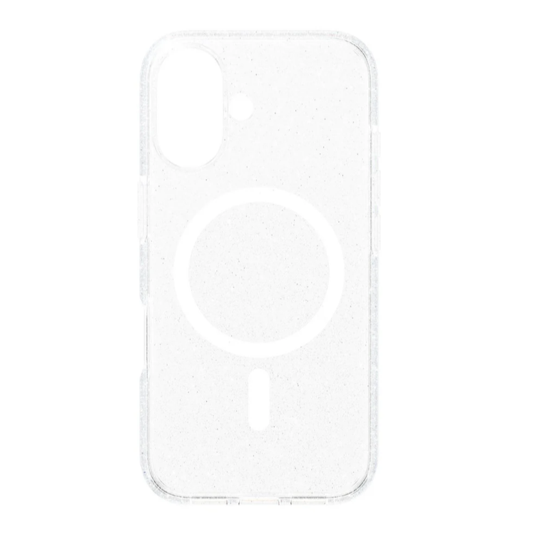 CARE Flagship Case - Back cover - Apple - iPhone 16 - Recycled plastic - White - Urban Combat Star Lit with MagSafe