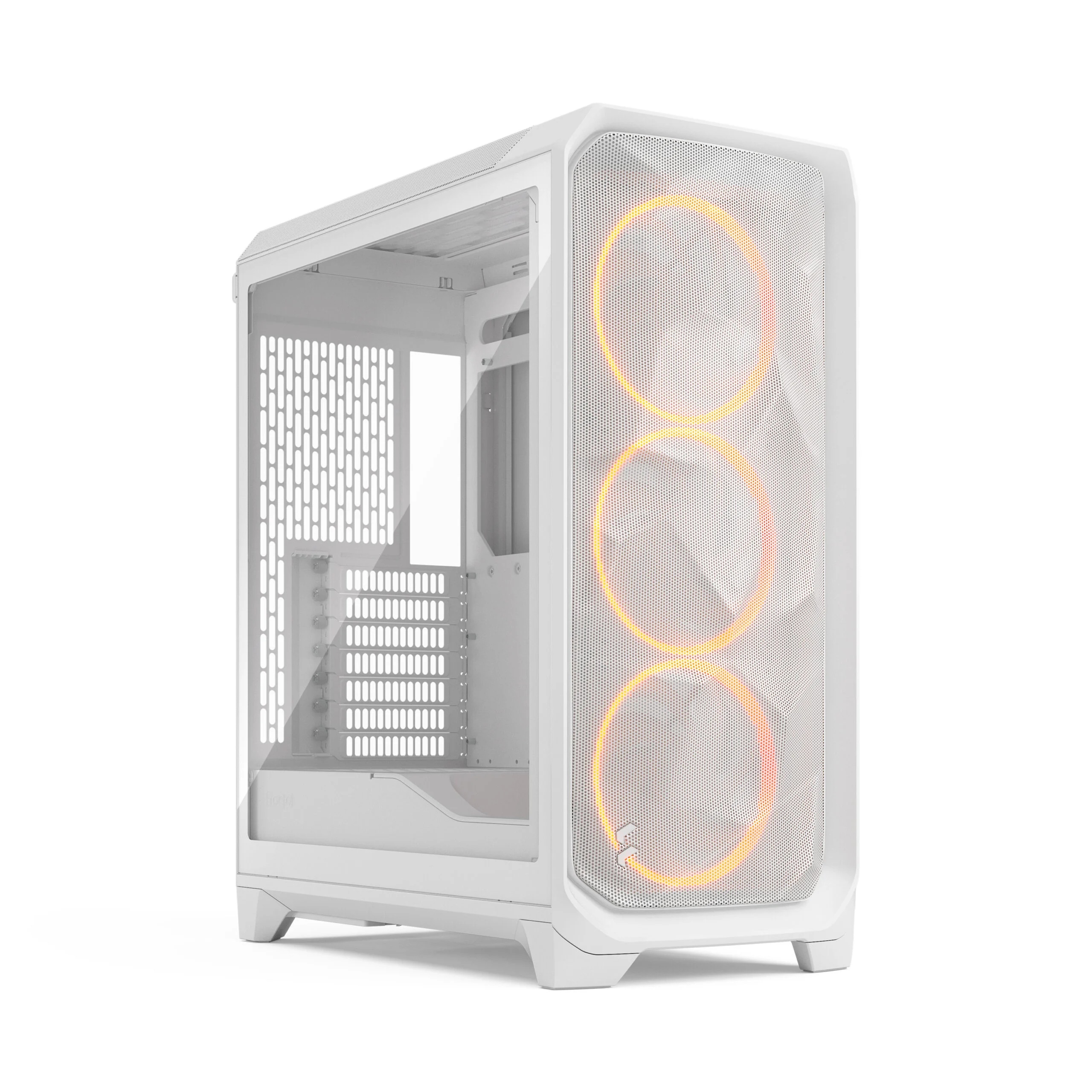 Fractal Design Meshify 3 - White RGB TG Clear Tint - Mid-Tower - ATX