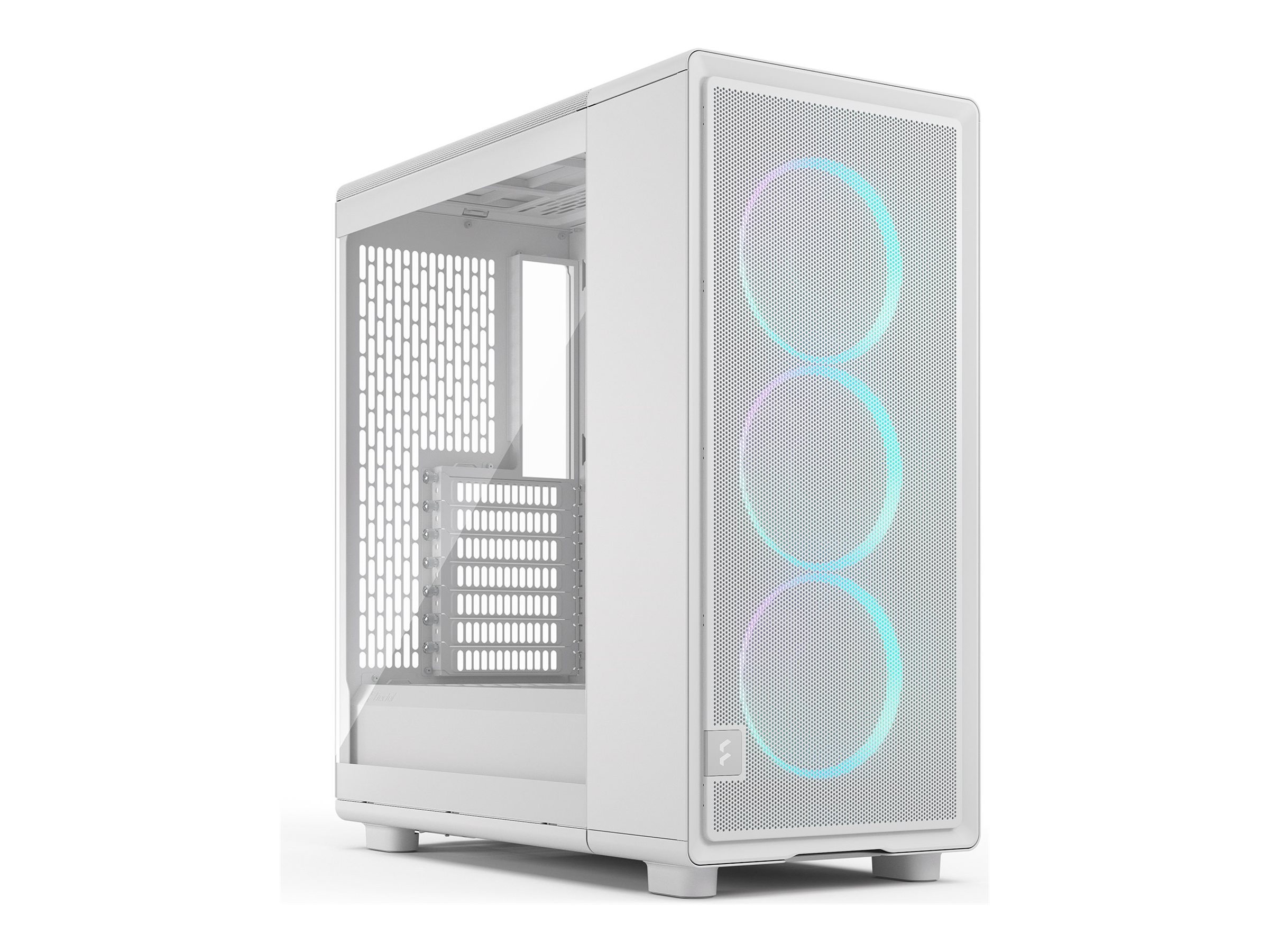 Fractal Design Case - Epoch - White TG RGB Clear Tint - ATX