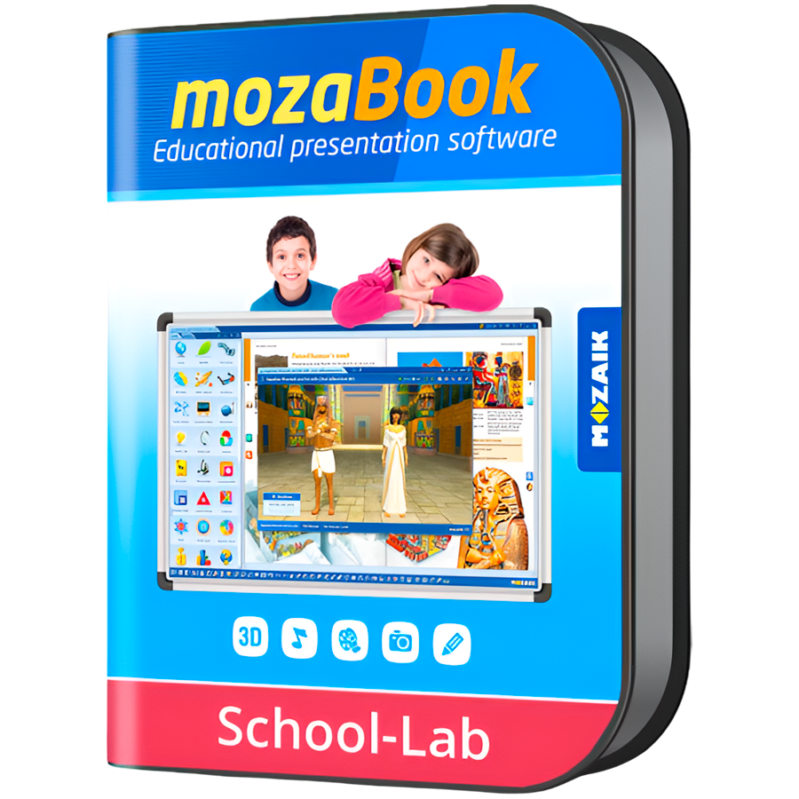mozaBook SCHOOL-LAB - one chosen language / one device / 1 Year