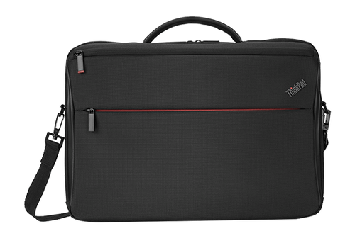 Lenovo - Essential - ThinkPad Essential 13-14-inch Slim Topload(Sustainable & Eco-friendly, made with recycled PET: Total 7.5% Exterior: 24%) - Fits up to size 14 " - Topload - Shoulder strap - Black