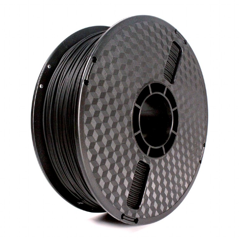 Flashforge Filament, PLA Flexible - 3DP-PLA-FL-01-BK - 1.75 mm diameter, 1kg/spool - Black