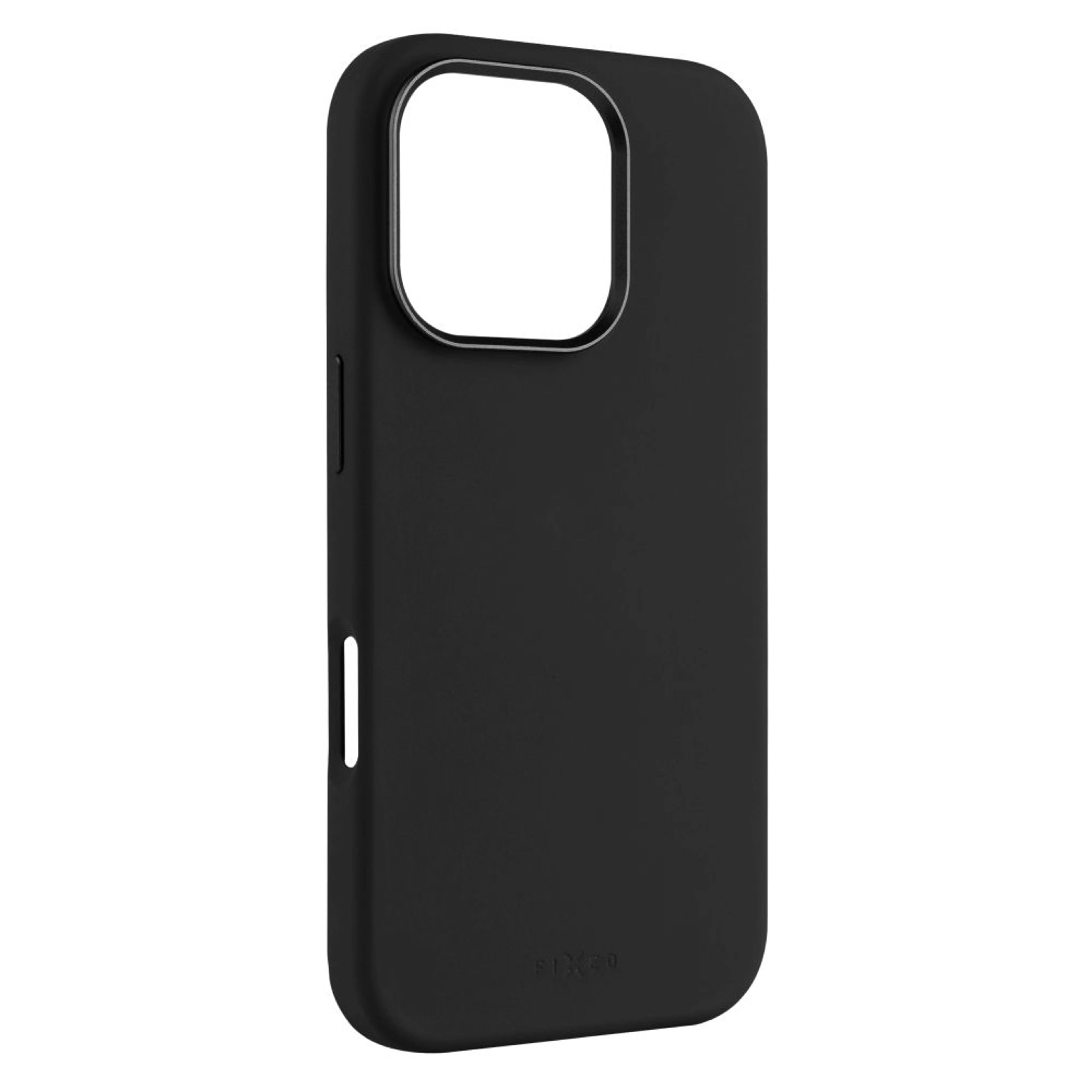 Fixed Back cover - Apple - iPhone 17 - Liquid silicon - Black - MagFlow