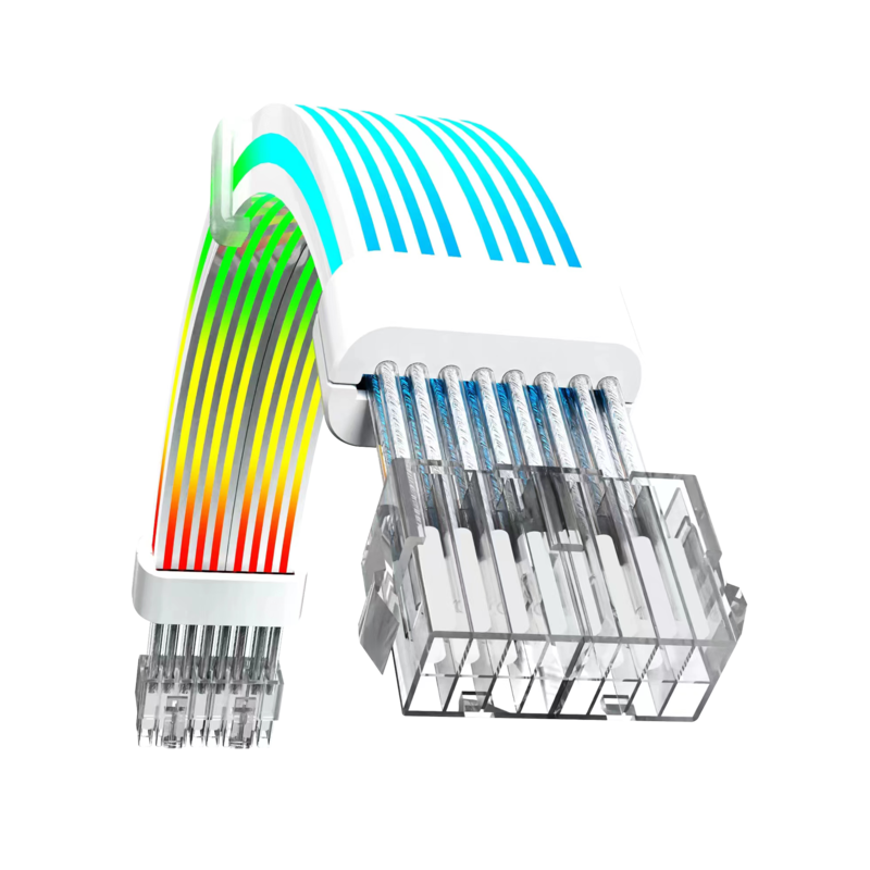 Gamemax - VGA/CPU 2x8PIN-W - White