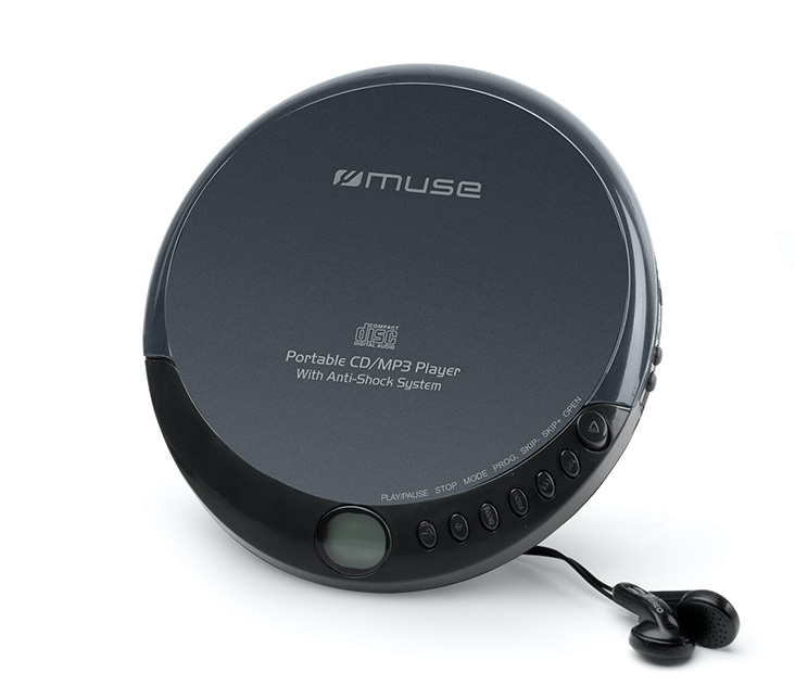 Muse - Portable CD/MP3 Player With Anti-shock - M-900 DM