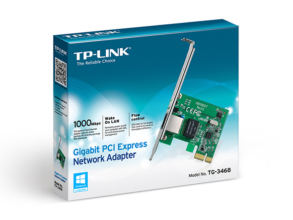 TP-LINK - PCI Express Network Adapter - TG-3468