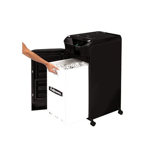 Cross-Cut - AutoMax 550C - Black - Paper shredding - Shredding CDs - Credit cards shredding