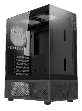 Case|ADATA|INVADER X MINI|MidiTower|Case product features Transparent panel|ATX|MicroATX|MiniITX|Colour Black|INVADERXMINIMT-BKCWW