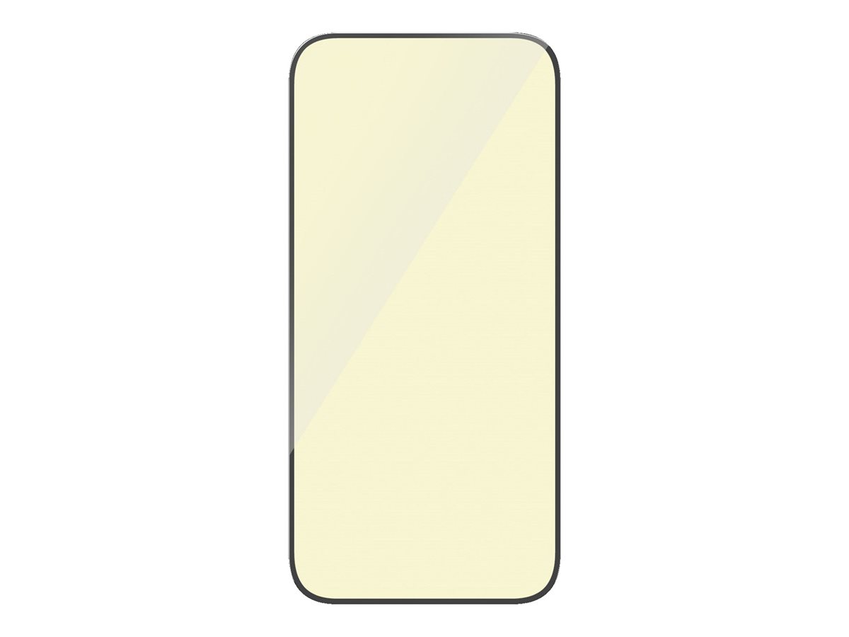 PanzerGlass - Screen protector - Apple - iPhone 15 - Glass - Clear - Ultra-Wide Fit; Easy installation; Fingerprint resistant; Anti-blue light; Anti-reflective; Anti-yellowing - Eyecare