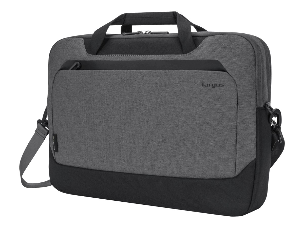 Targus - Cypress Briefcase with EcoSmart - TBT92602GL - Fits up to size 15.6 " - Briefcase - Shoulder strap - Grey