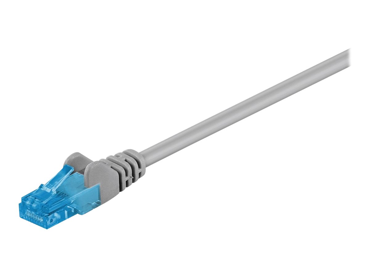 Goobay Patch Cable - CAT 6A U/UTP - AWG 26/7 - Cable length: 2 m - Grey