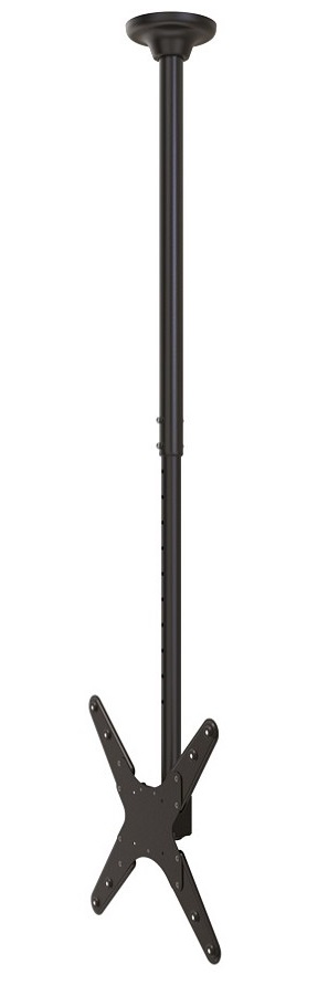 Neomounts Ceiling mount - FPMA-C340BLACK Monitor/TV mount ceiling screen - Adjustable Height, Rotate, Tilt, Swivel - 32-75 " - Maximum weight (capacity) 50 kg - Black