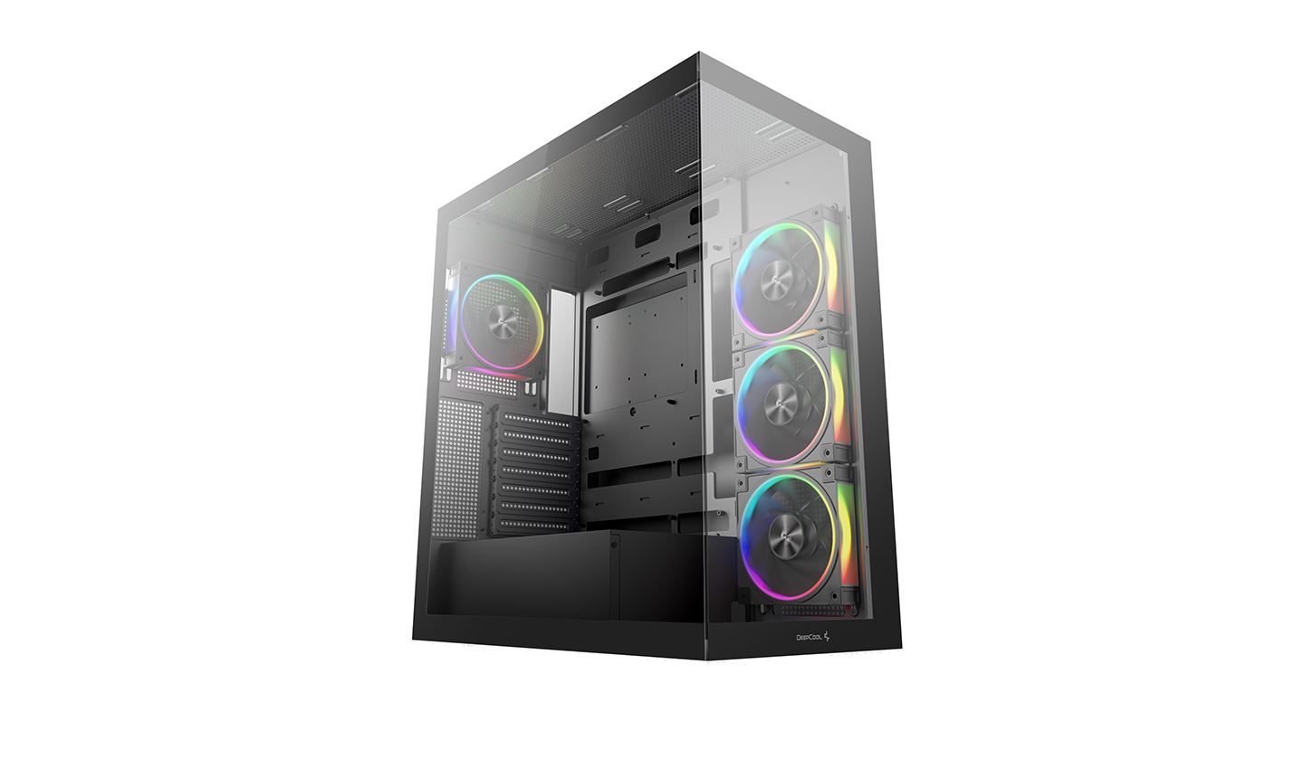 Deepcool Case - CG580 4F V2 - Black - ATX