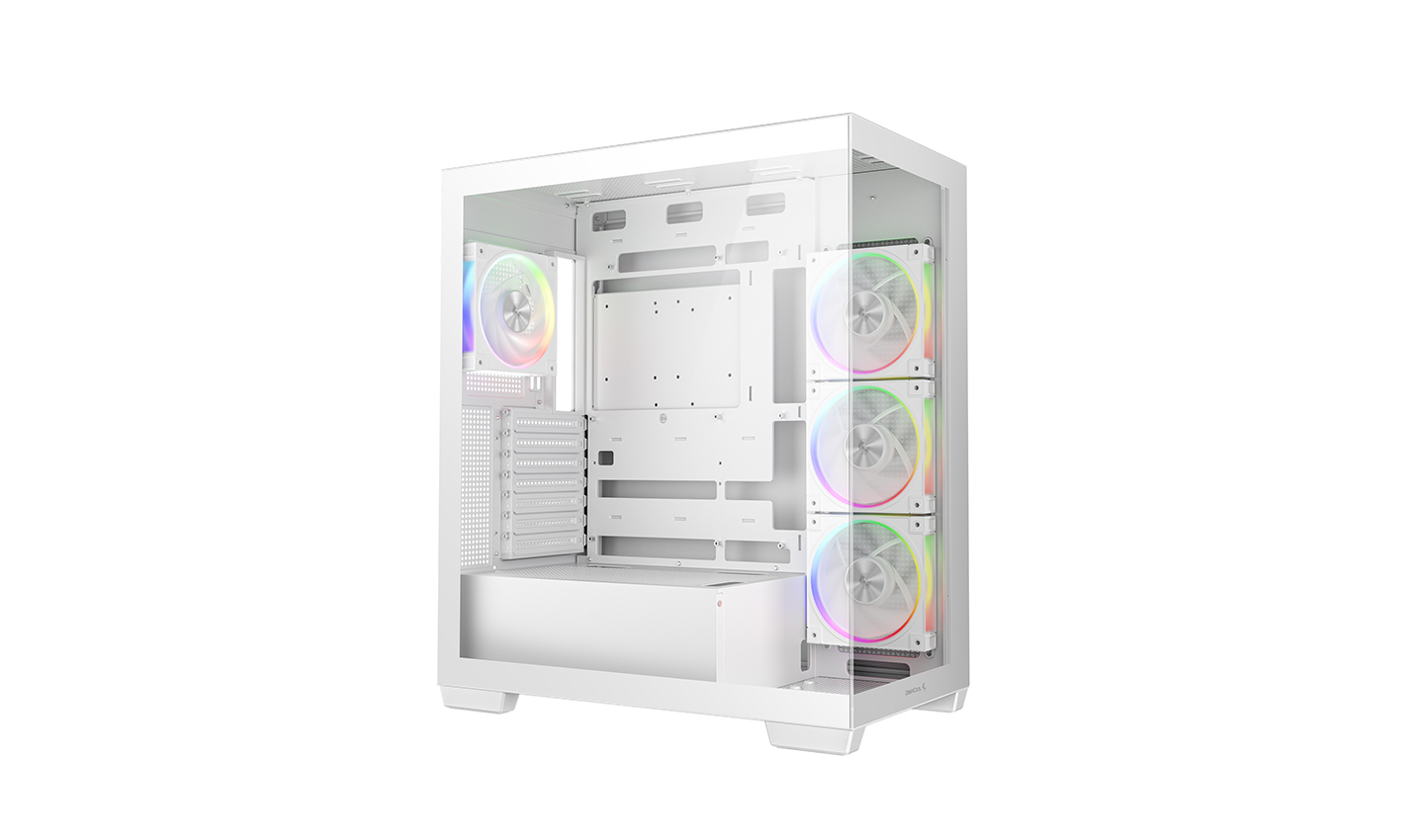 Deepcool Case - CG580 4F V2 WH - White - ATX