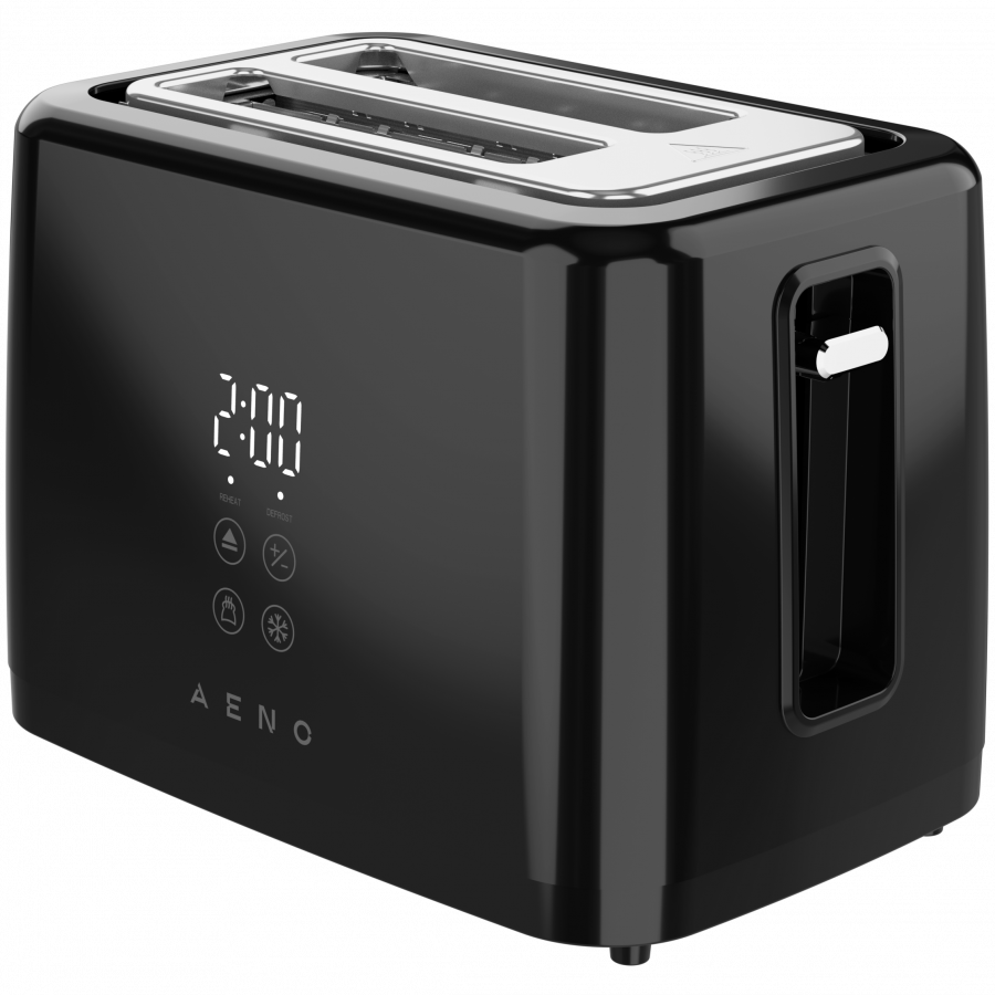 Electric Toaster, black, 220-240V, 50-60Hz, 780-930W, 2 slots, 3 modes, 7 browning levels