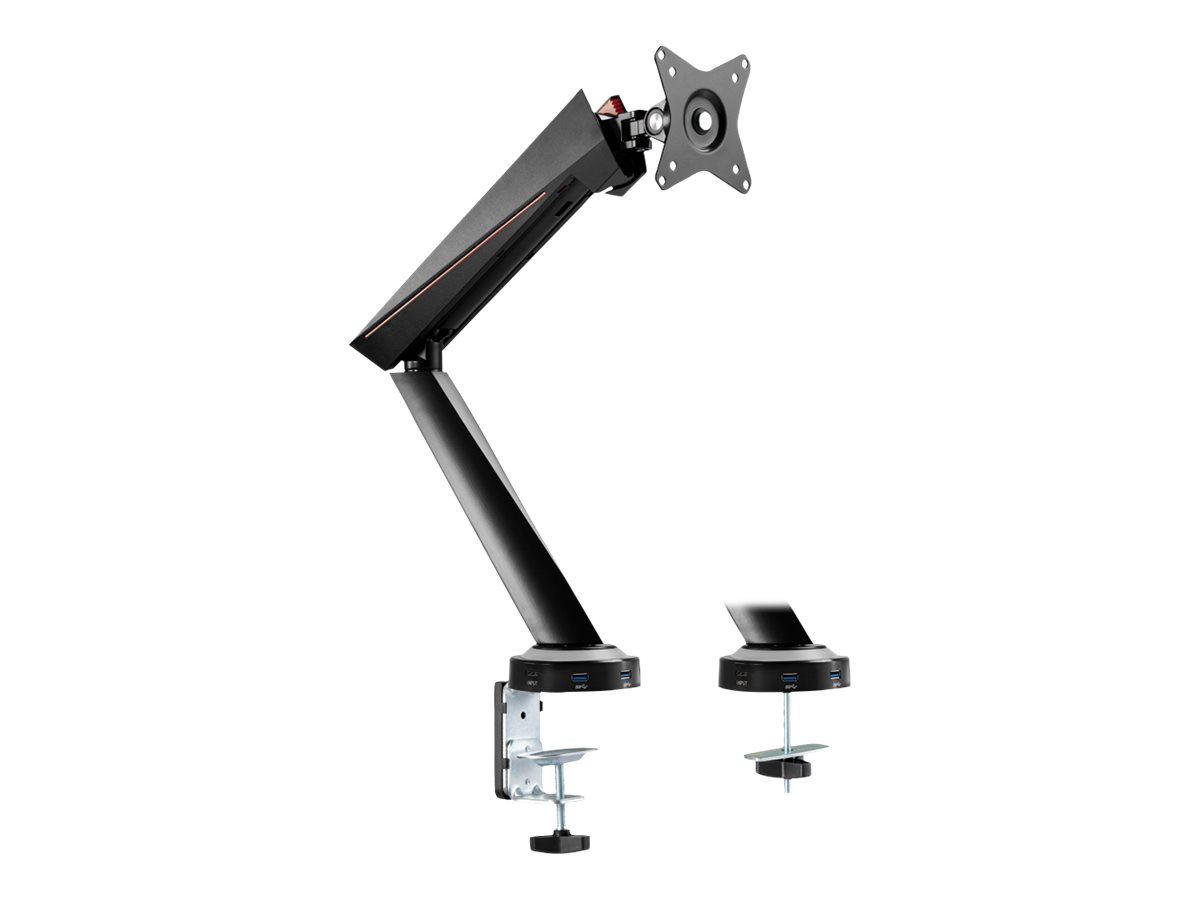 Logilink - Desk Mount - Tilt, swivel, level adjustment, rotate - 17-32 " - Maximum weight (capacity) 8 kg - Black/Red