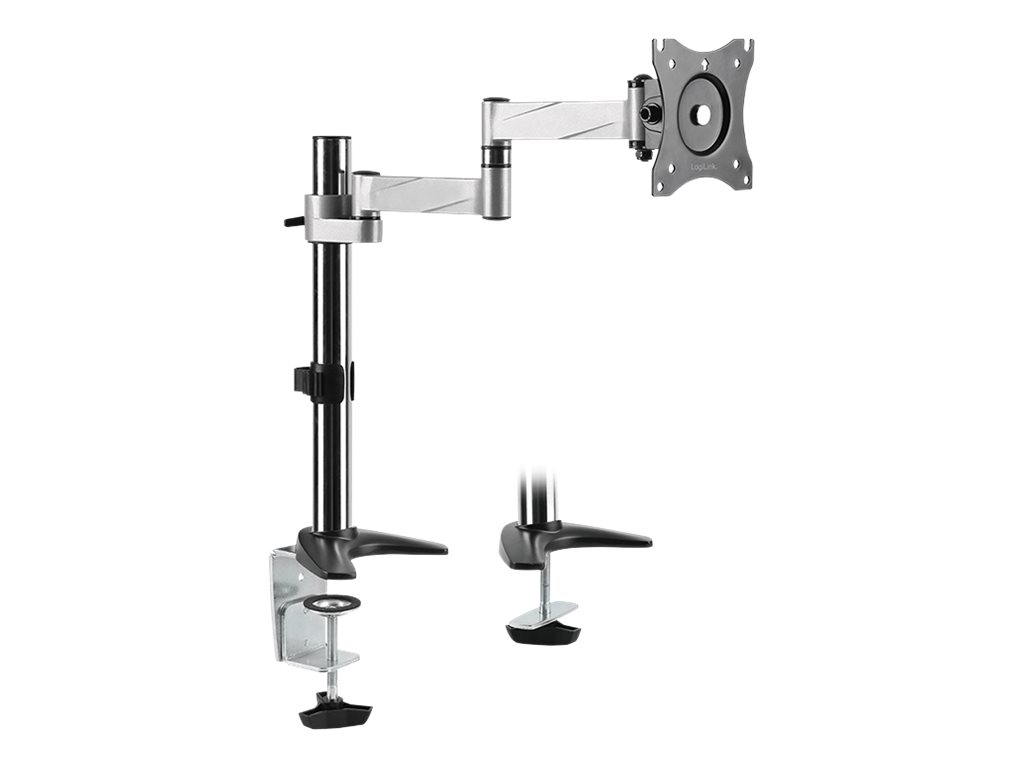 Logilink - Desk Mount - Tilt, swivel, level adjustment - 13-27 " - Maximum weight (capacity) 8 kg