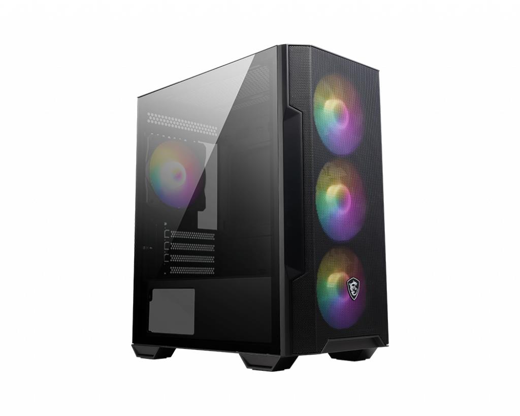 Case|MSI|MAG FORGE M100R|Micro|Not included|MicroATX|MiniITX|Colour Black|MAGFORGEM100R