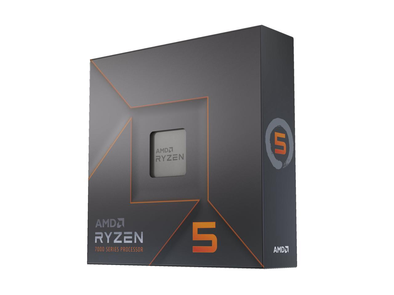 AMD - Ryzen 5 7600X - AM5 - Processor threads 12 - AMD - Processor cores 6