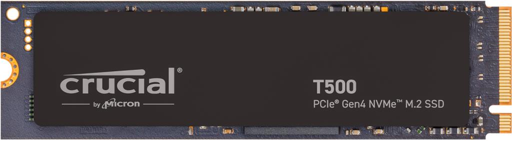 SSD|CRUCIAL|600xTBW rating|Read speed 7300 MB/s|Write speed 6800 MB/s|NVMe Yes|PCI Express 4.0|M.2|1000 GB|Crucial T500 Gen4 1TB (CT1000T500SSD8)|T500|CT1000T500SSD8