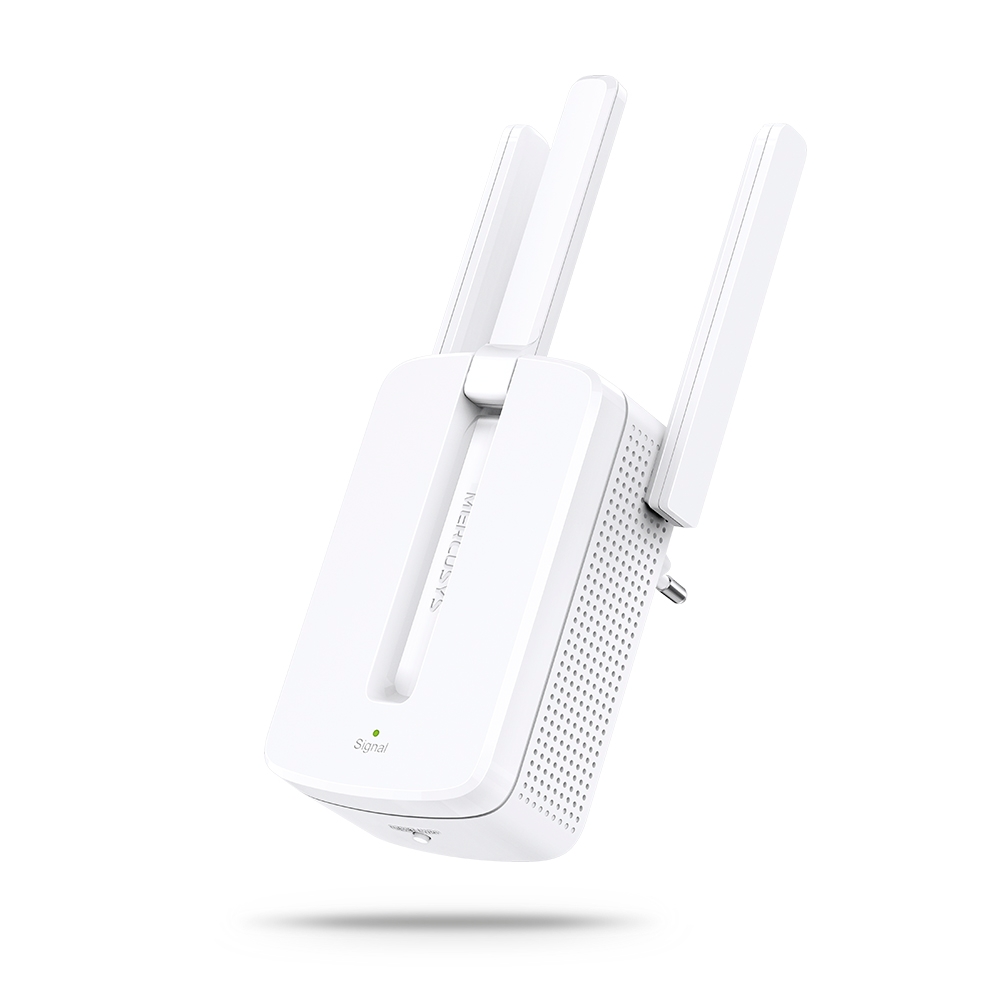 Mercusys - Wi-Fi Range Extender - MW300RE - 802.11n - 2.4GHz - 300 Mbit/s - no PoE - Antenna type 3xExternal