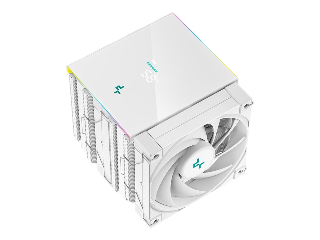 Deepcool - CPU Air Cooler - AK620 Digital WH - Intel, AMD