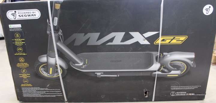 SALE OUT. Segway - Kickscooter MAX G2 E - DAMAGED PACKAGING