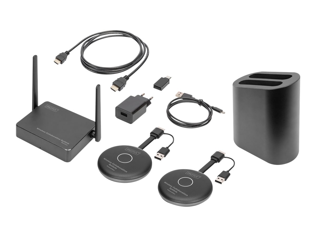 Digitus - Click and Present Pro - Wireless Collaboration System - DS-55317