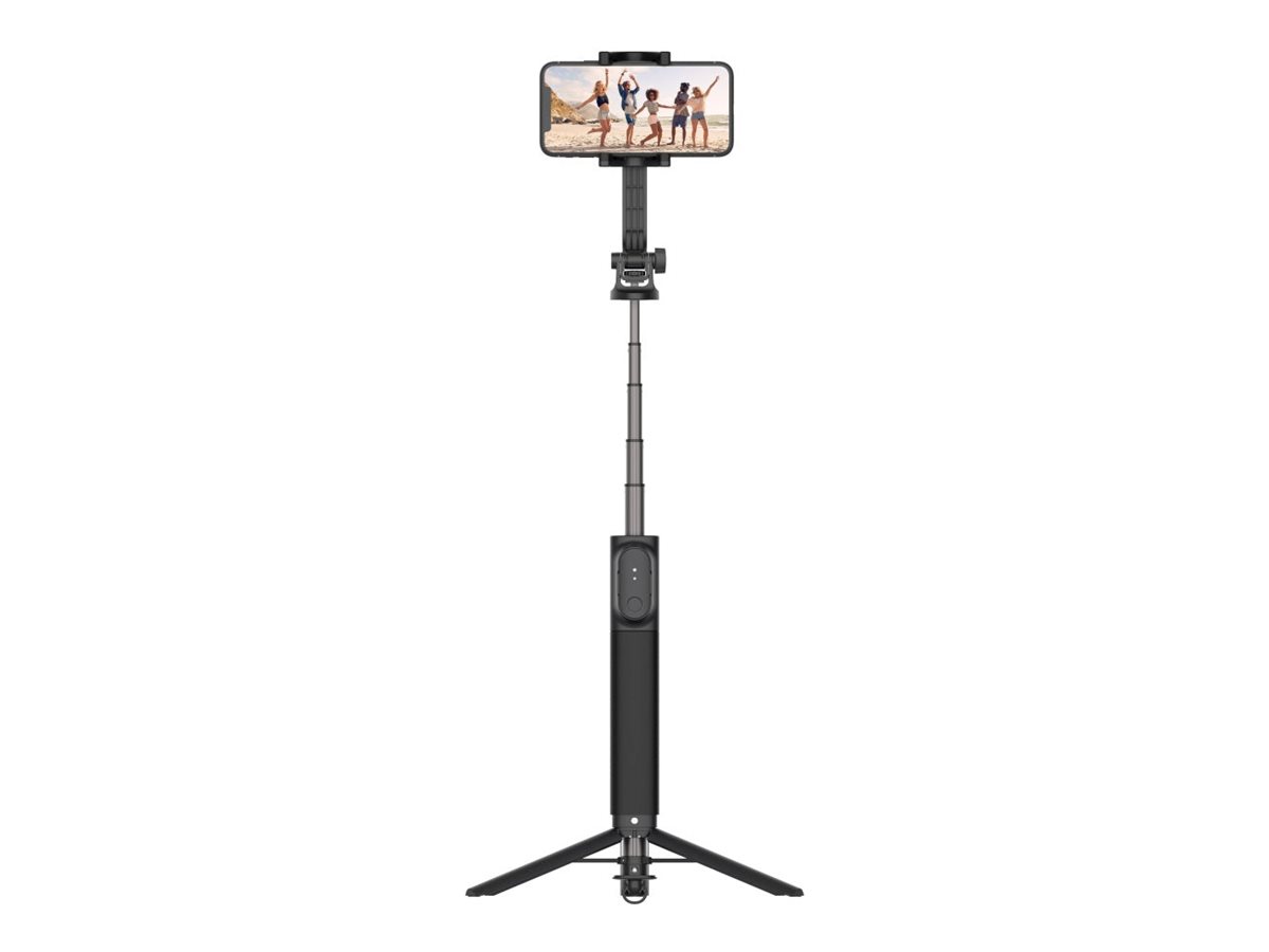 Fixed - Selfie stick with tripod and wireless trigger - Snap XL - Bluetooth - Black - 113 cm - Aluminum alloy - 280 g