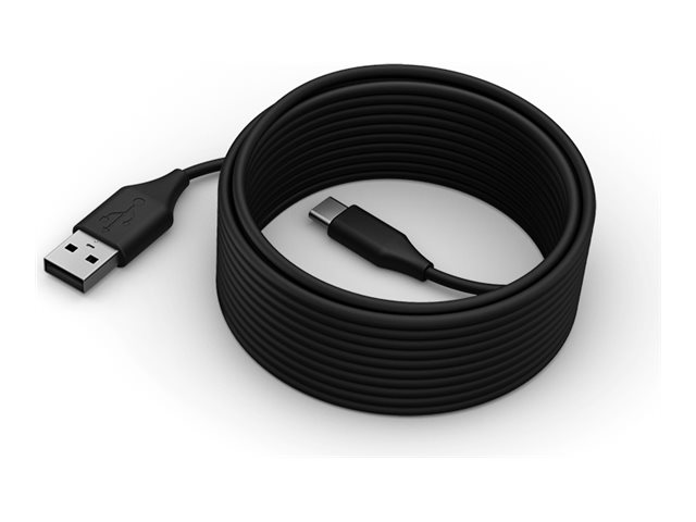 Lenovo ThinkSmart USB-C to USB-A cable, 5m - Black