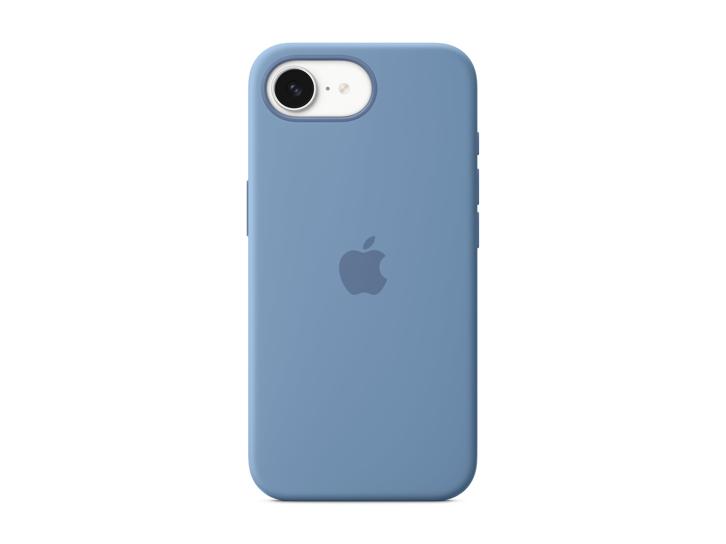 Apple iPhone 16e Silicone Case – Winter Blue - Apple