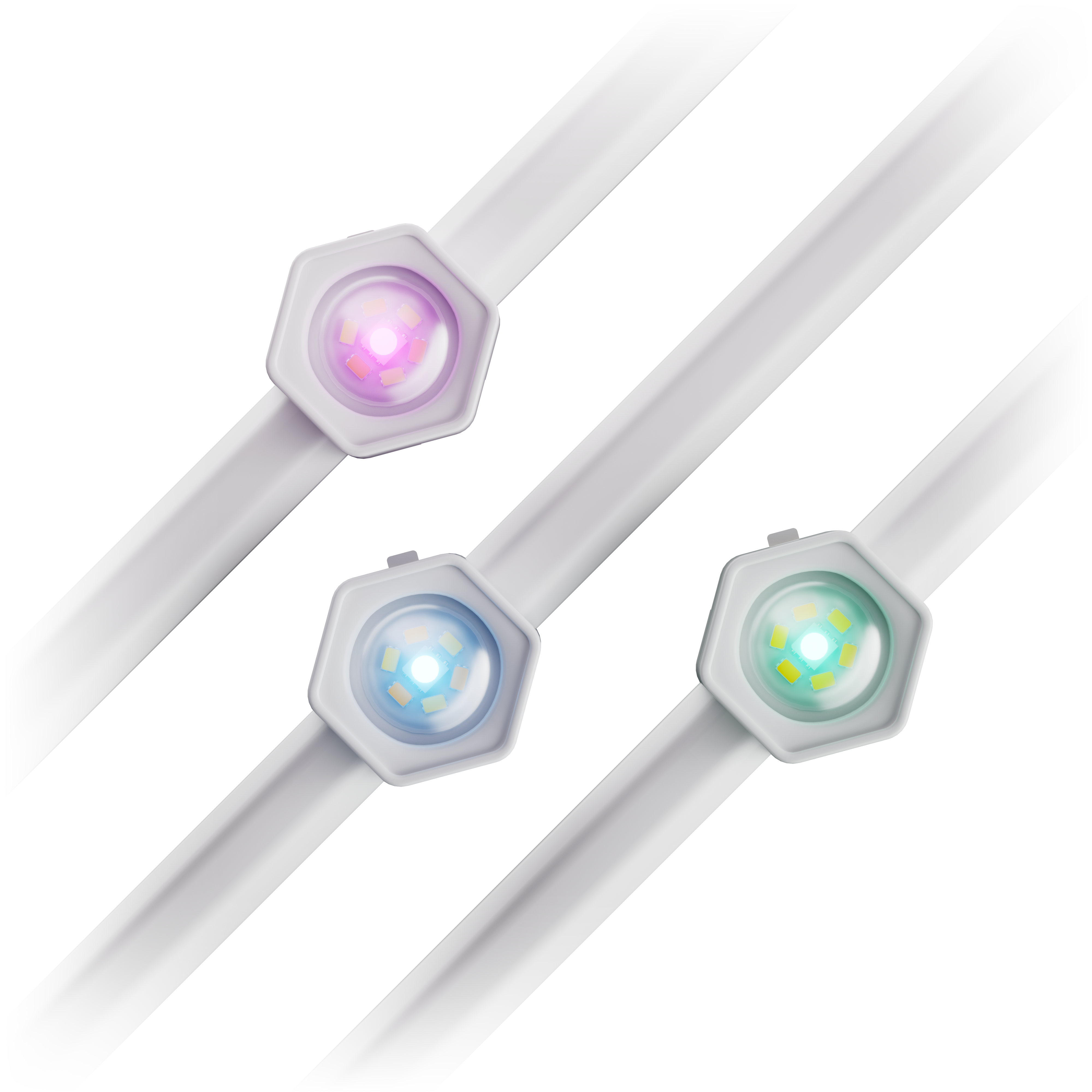 Nanoleaf Smart Multicolor Permanent Outdoor Lights Expansion Pack, 5m