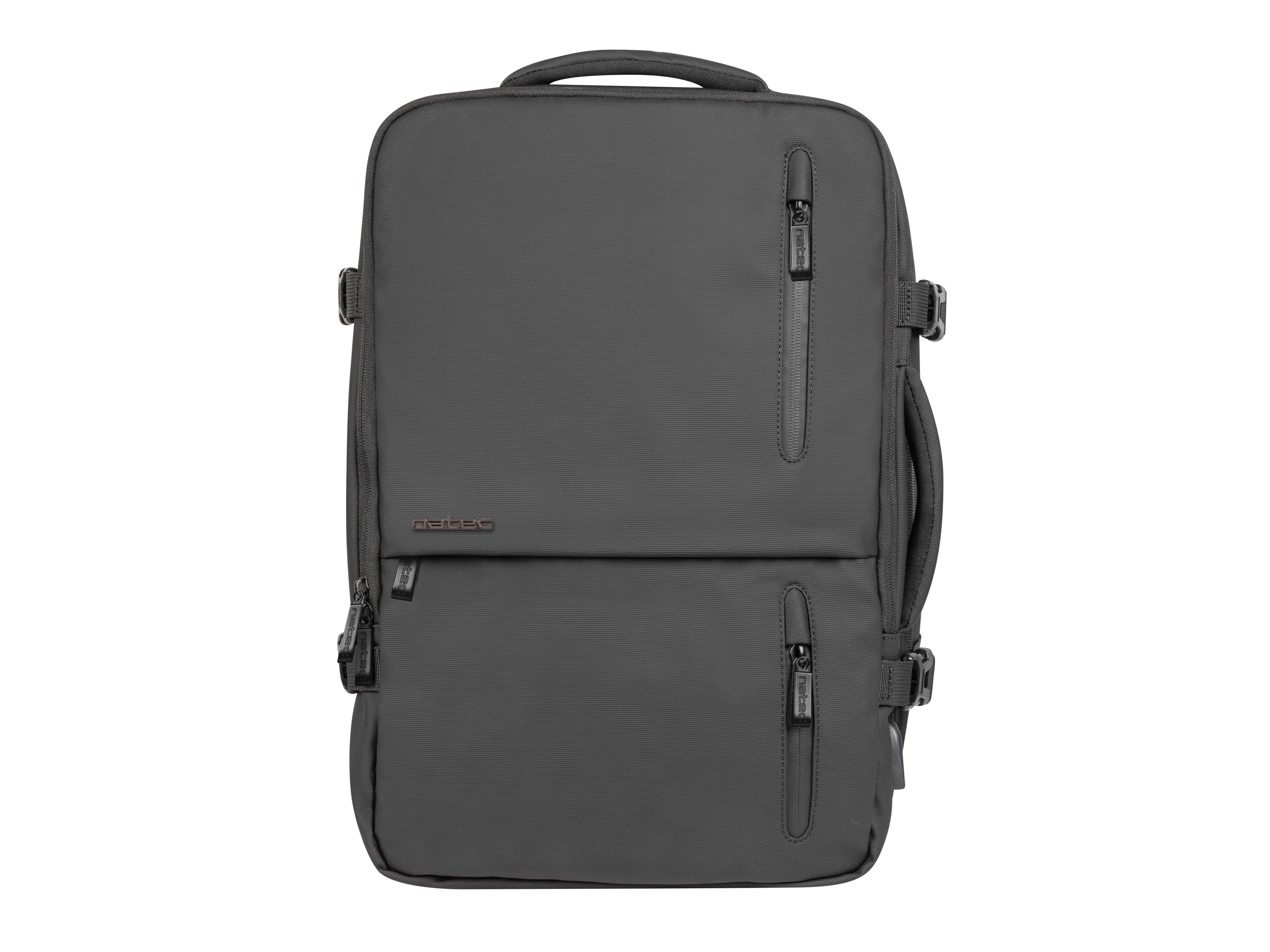 Natec - Laptop Backpack - Camel Pro - Fits up to size 17.3 " - Backpack - Black