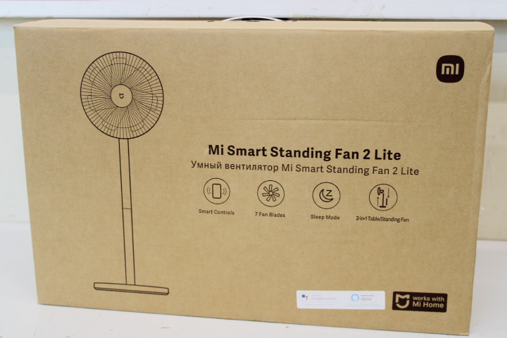 SALE OUT. SALE OUT. Xiaomi - Mi Smart Standing Fan 2 Lite - Stand Fan - 38 W - Number of speeds 3 - Oscillation - Remote control - White - DEMO, SCRATCHES, MISSING: MANUALS AND INNER PACKAGING