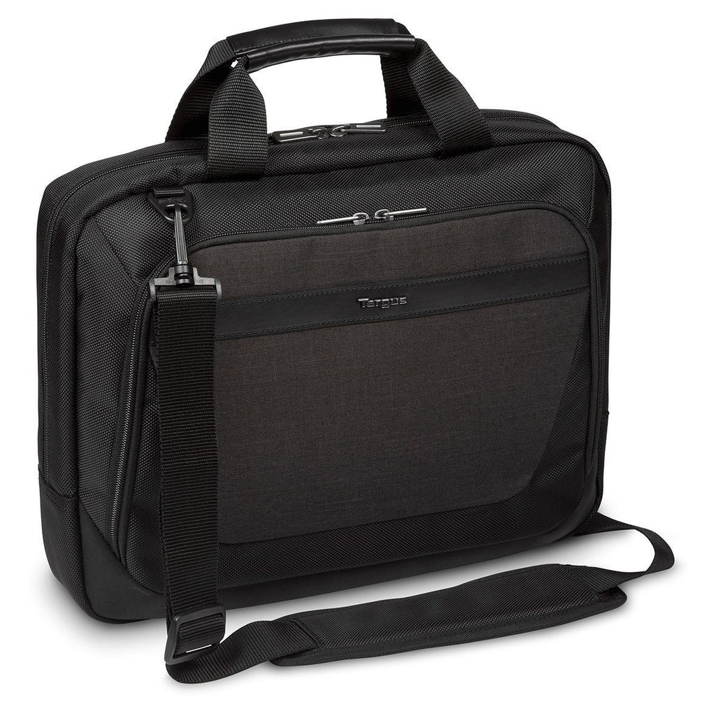 Targus - CitySmart Slimline Topload - Fits up to size 14 " - Laptop Case - Black/Grey