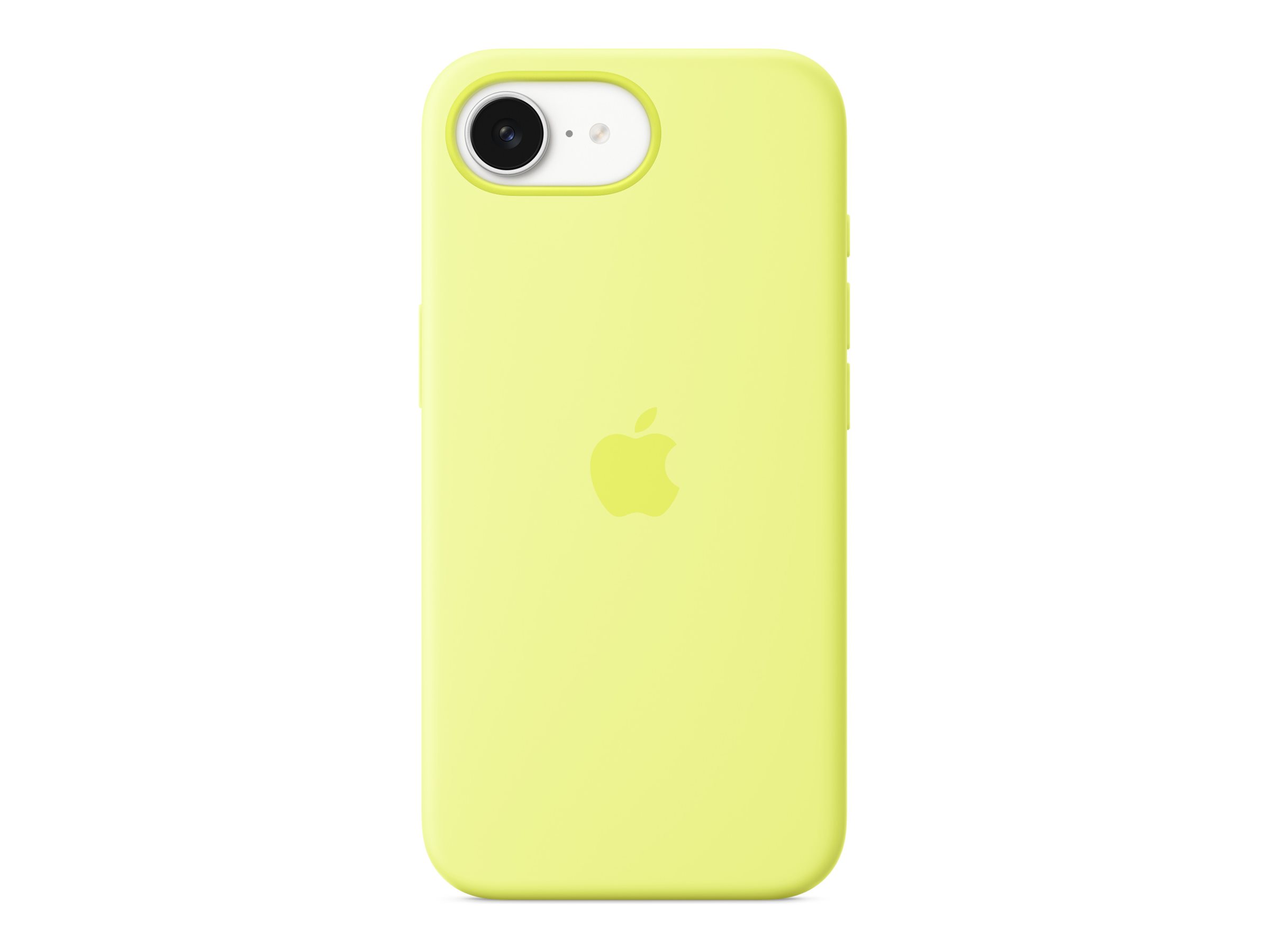 Apple iPhone 16e Silicone Case – Neon Yellow - Apple