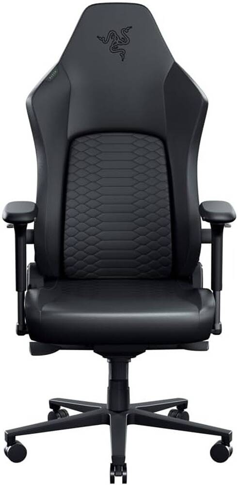 Razer Ergonomic Gaming Chair with Breathable Comfort - Iskur V2 NewGen - Black