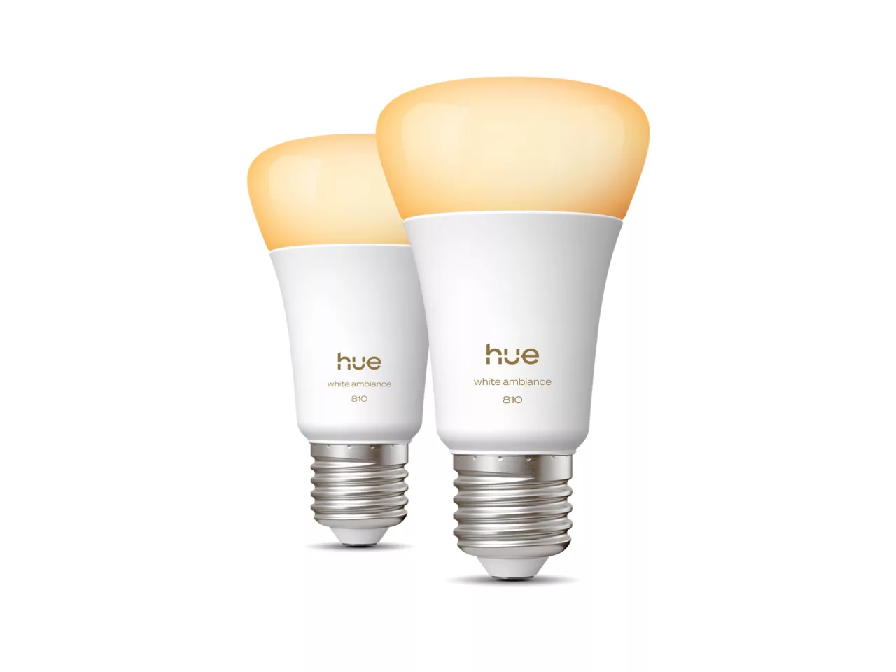 Philips Hue WA 810 A60 2P EU - E27 - 6 W - White and colour light - Bluetooth and Zigbee