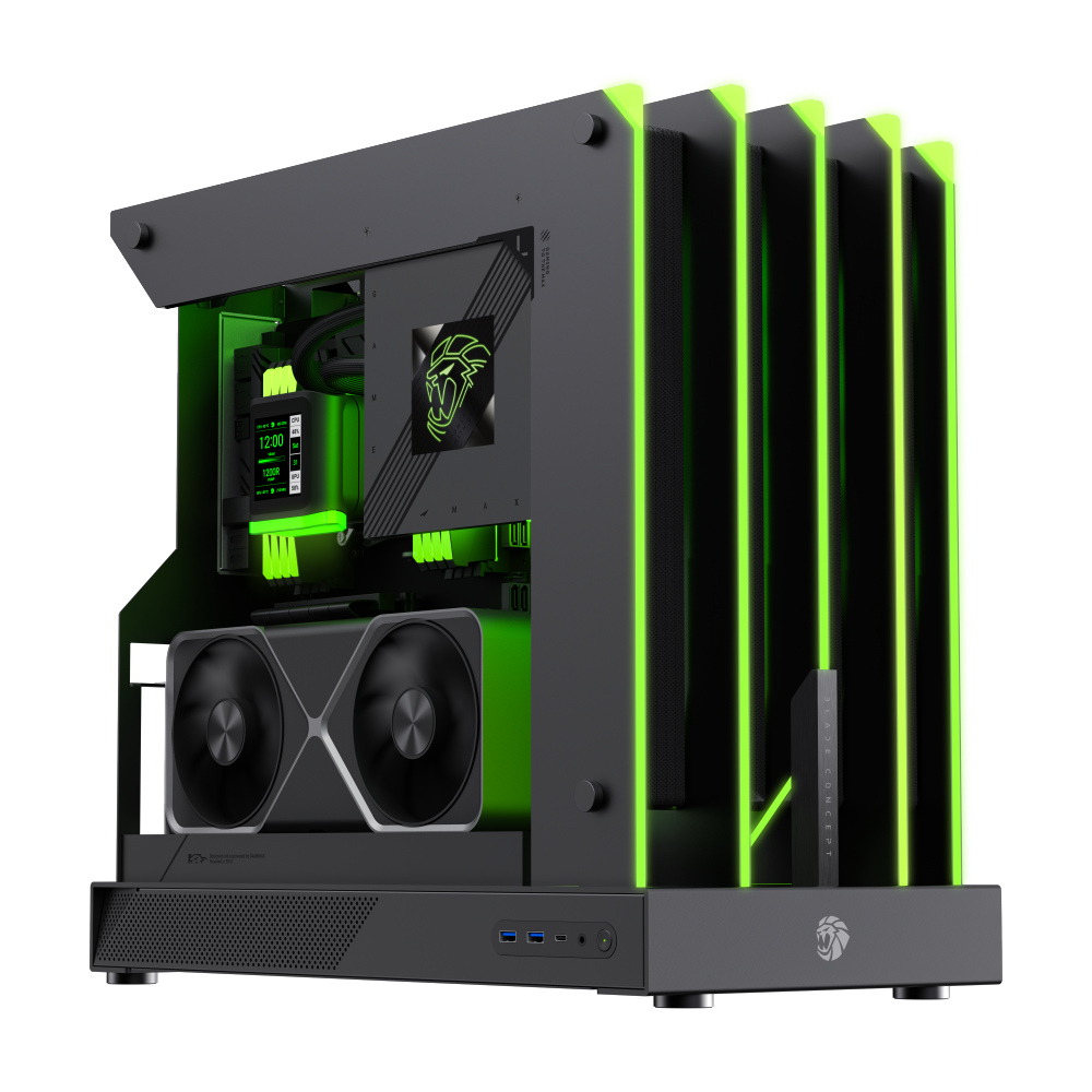 Gamemax Case - BLADE CONCEPT - ATX