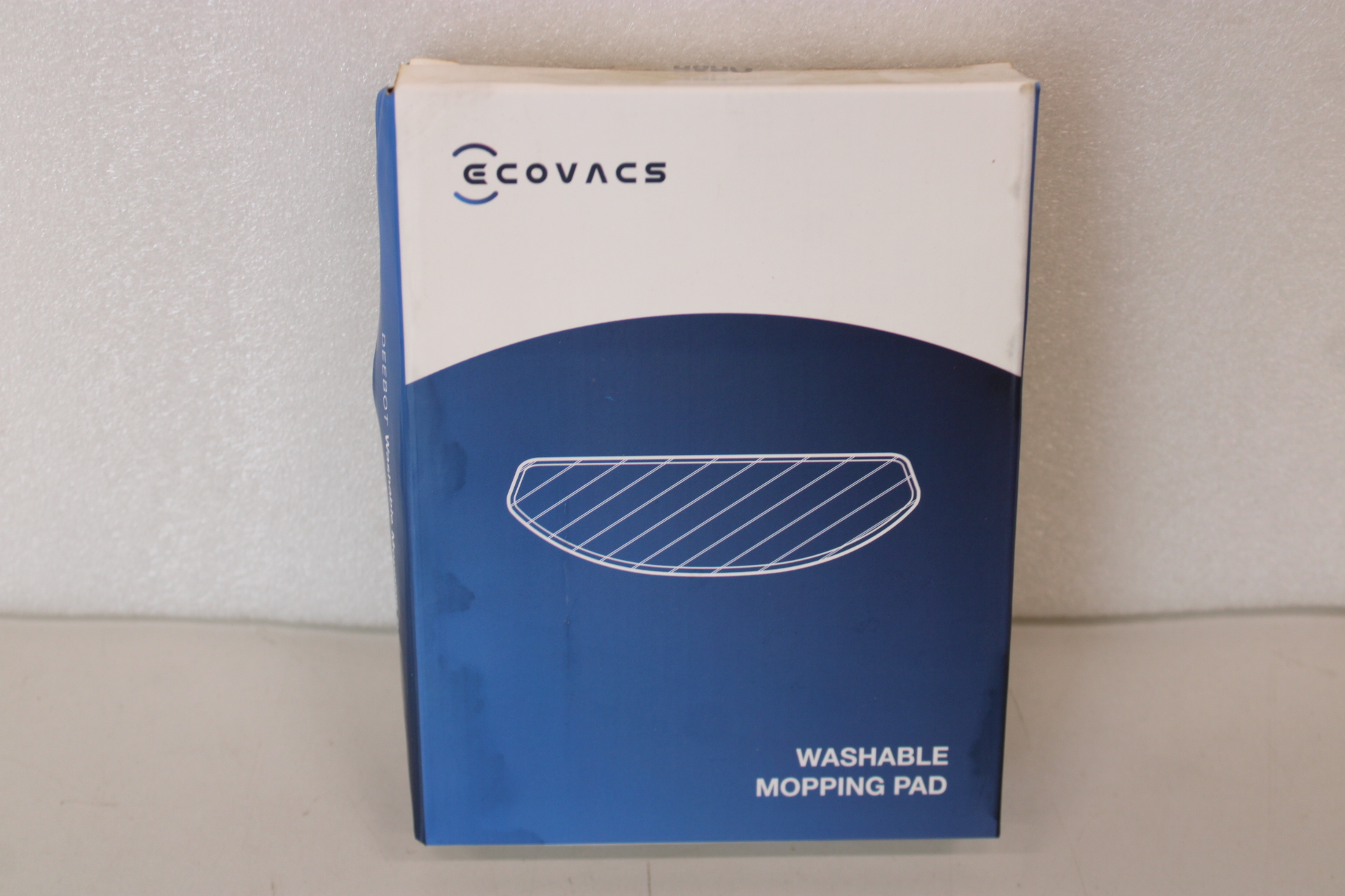 SALE OUT. Ecovacs Washable Mopping Pad - 3 pc(s) - Blue - DAMAGED PACKAGING