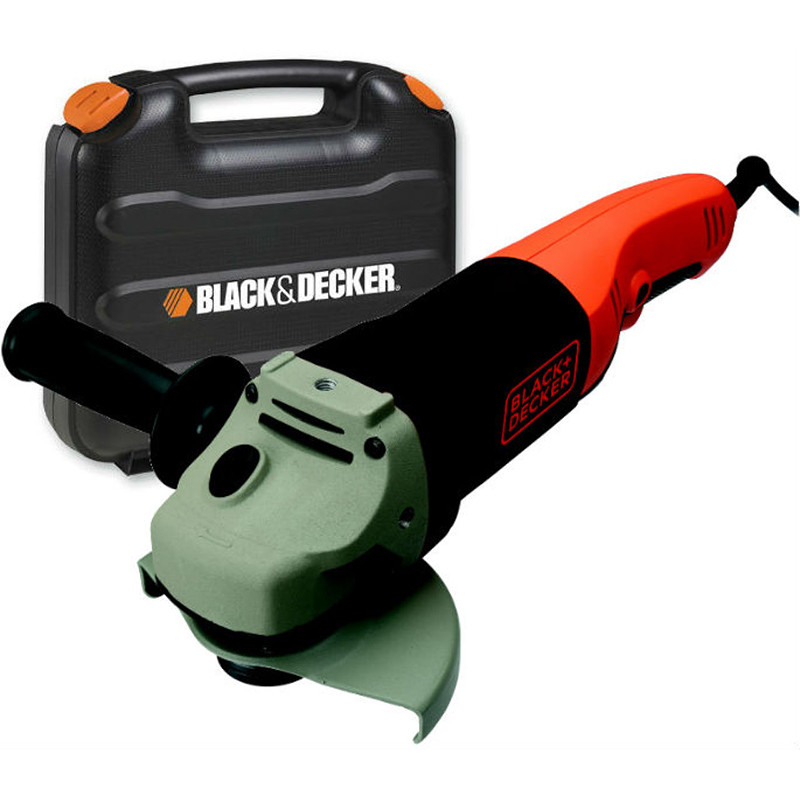BLACK & DECKER KG1202K-QS - Brushless Angle Grinder - 1200 W - 125 mm