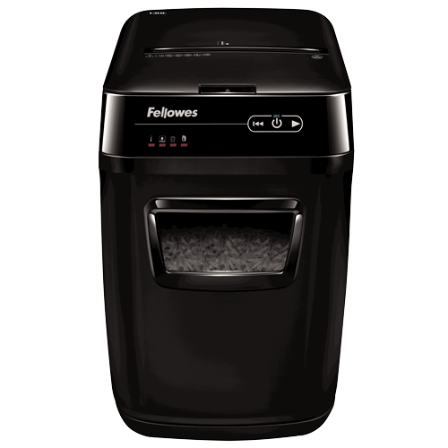 Cross-Cut Shredder - AutoMAX 150C - Black - Paper shredding - Shredding CDs - Credit cards shredding - Auto Feed