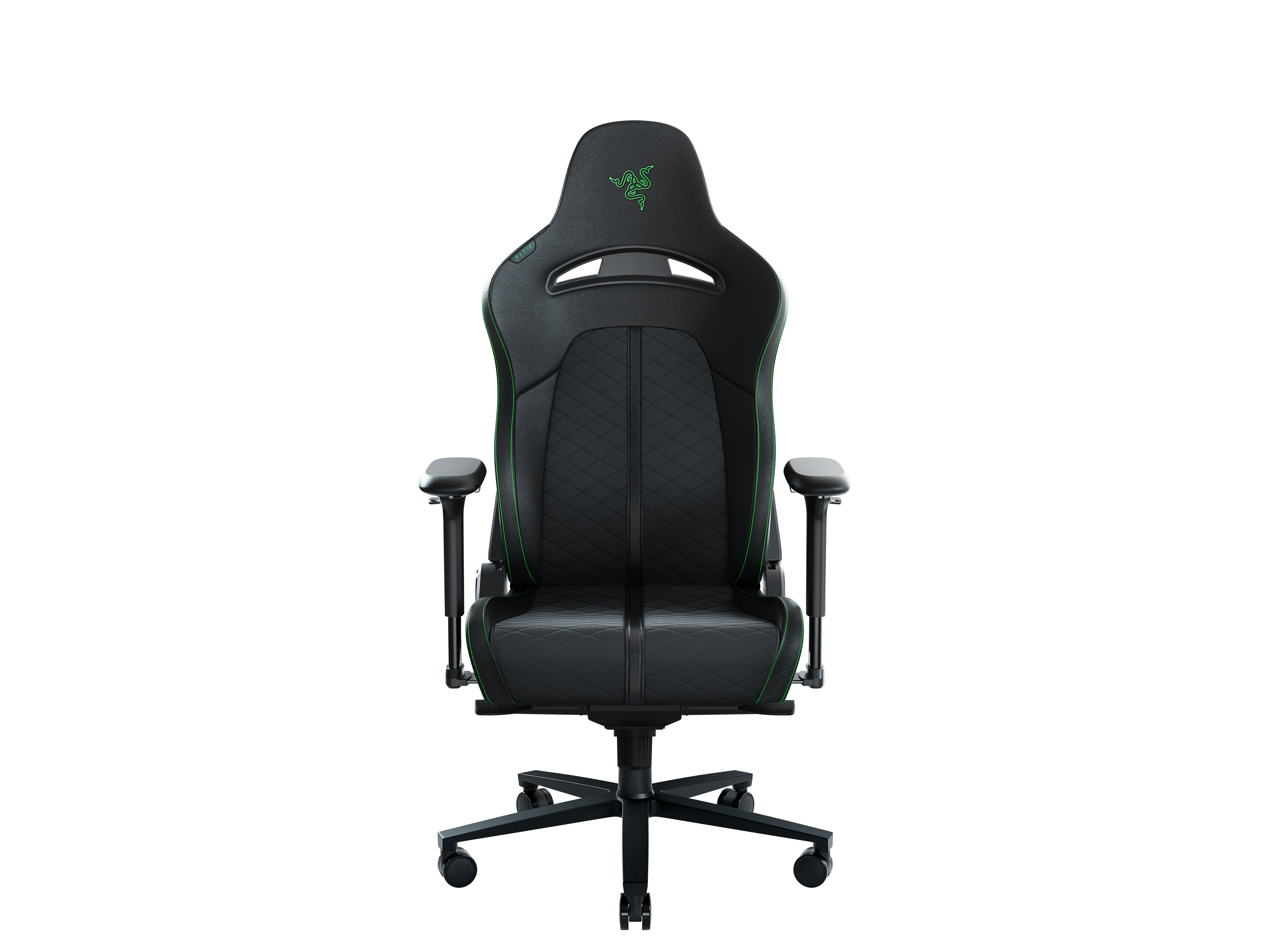 Razer Ergonomic Gaming Chair Enki EPU Synthetic Leather; Steel; Aluminium - Black/Green