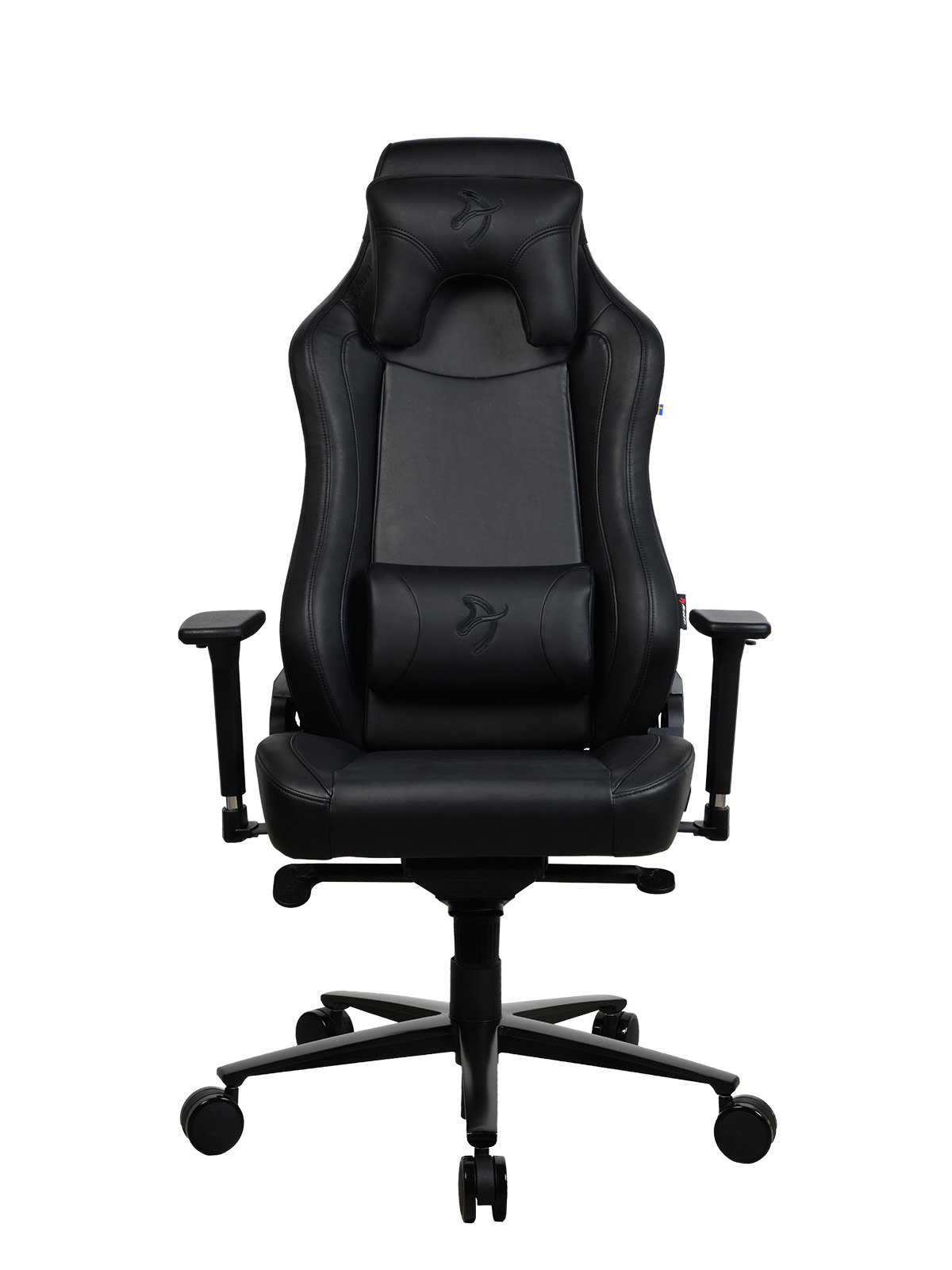Arozzi Frame material: Metal; Wheel base: Aluminium; Upholstery: Soft PU - Gaming Chairs - Vernazza SoftPU - Pure Black