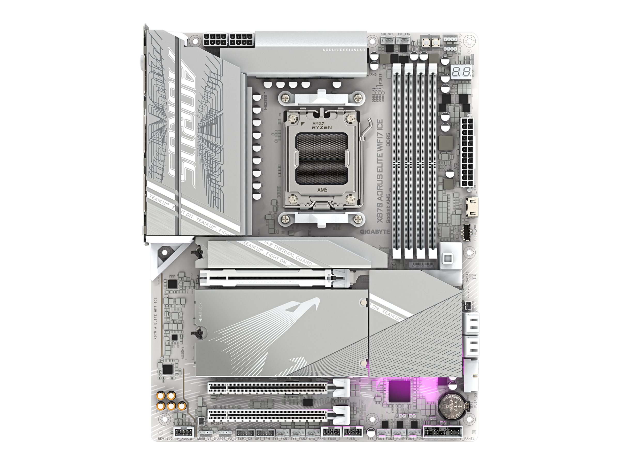 Gigabyte Processor family AMD Ryzen - Processor socket AM5 - DDR5 DIMM - Number of SATA connectors 4
