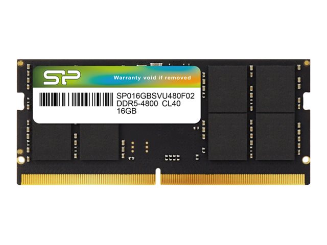 Silicon Power SP016GBSVU480F02 - 16 GB - DDR5 - 4800 MHz - PC/server - Registered No - ECC Yes