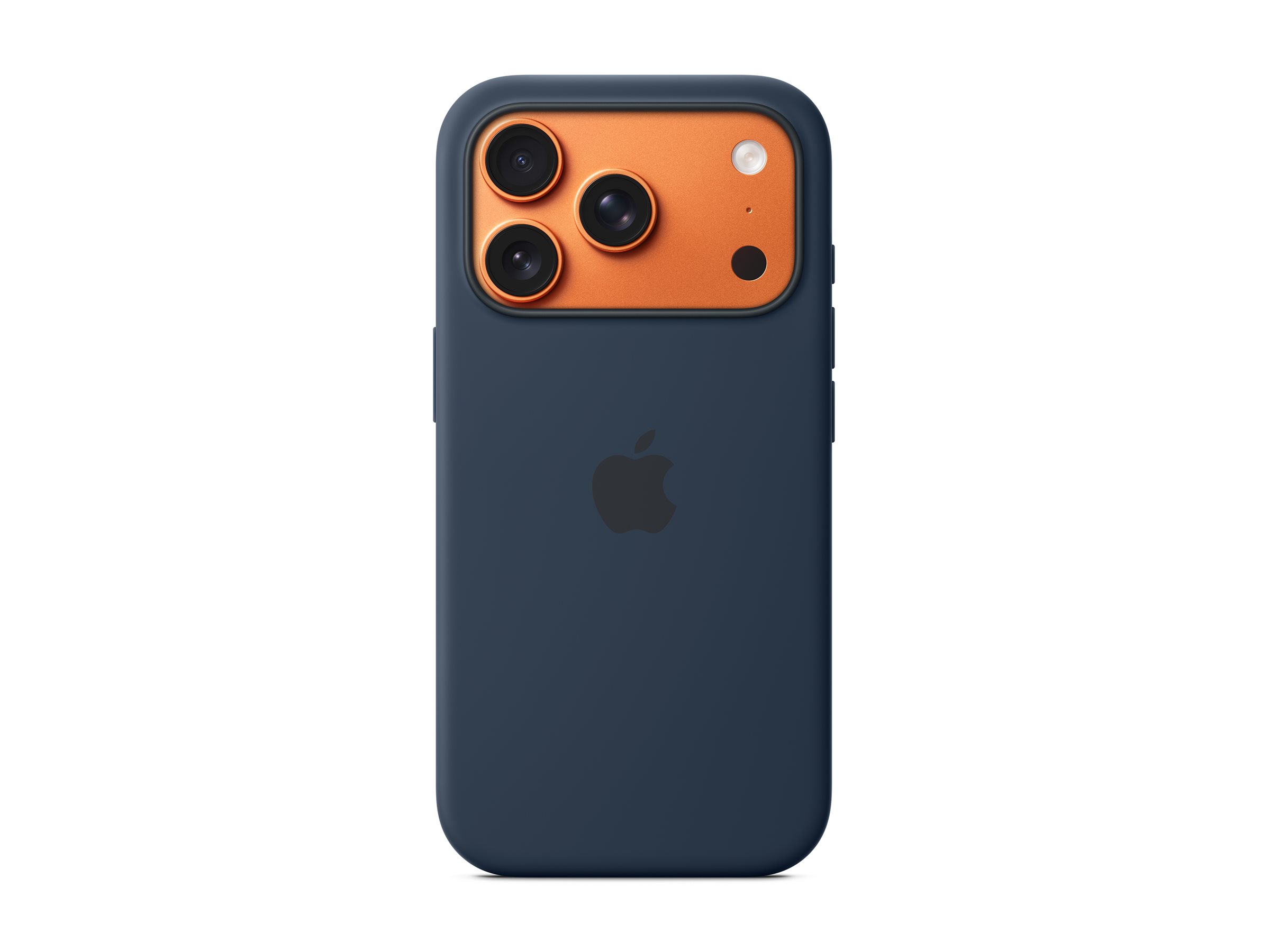 Apple iPhone 17 Pro Silicone Case with MagSafe – Midnight - Apple