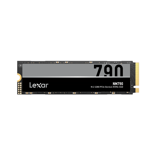 Lexar - SSD - NM790 - 4000 GB - SSD form factor M.2 2280 - Solid-state drive interface M.2 NVMe - Read speed 7400 MB/s - Write speed 6500 MB/s